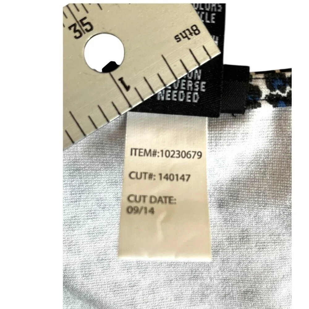 Torrid Women's Black White Leopard Print Fit Flare Cutout Stretch Top Size 2XL - Picture 11 of 12